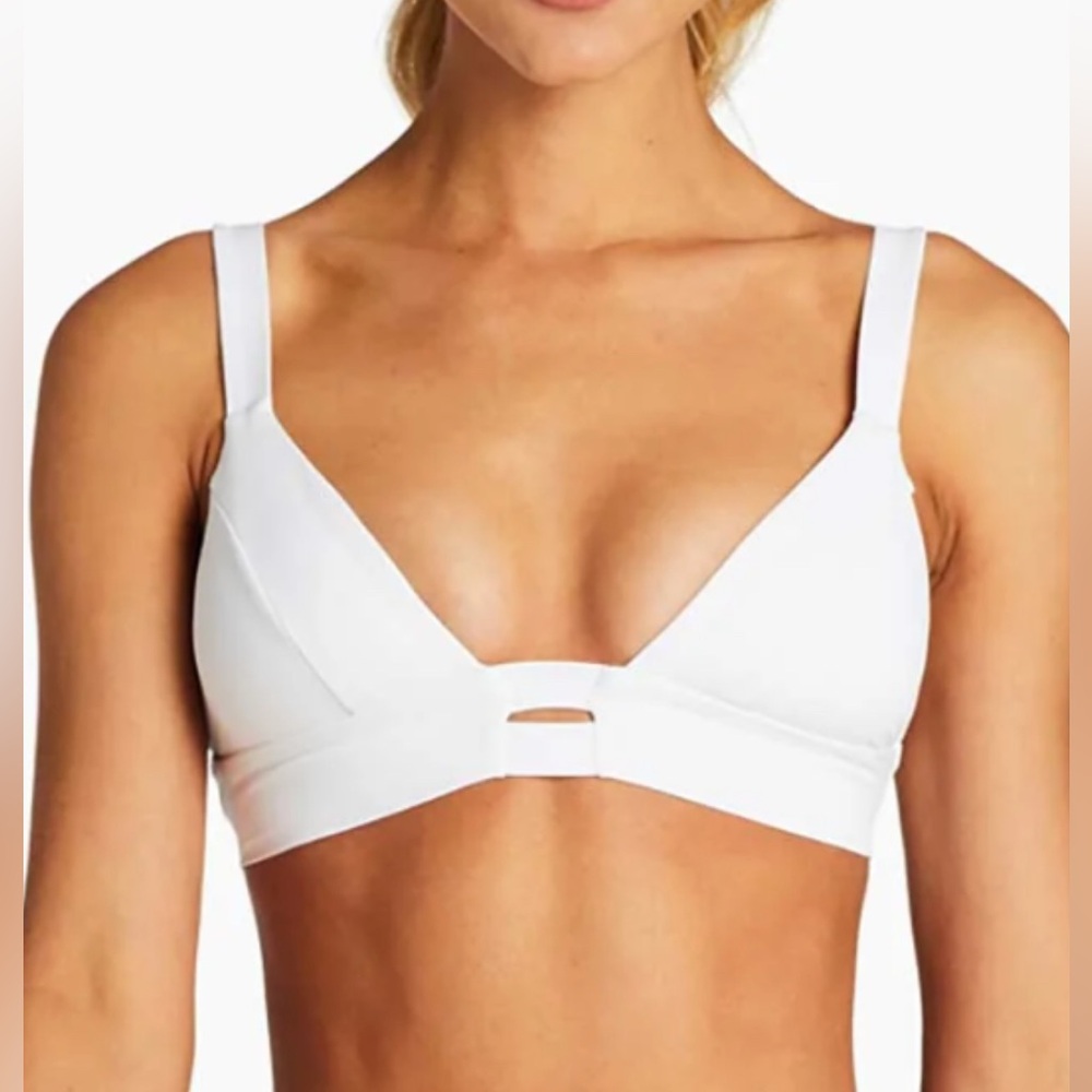 Vitamin A White Minimalist Bikini
